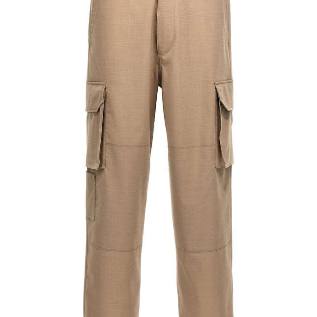 Department 5 Beige Polyester Cargo Pants