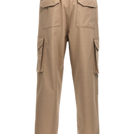 Department 5 Beige Polyester Cargo Pants