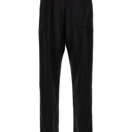 WALES BONNER Bicolor Wool Casual Pants