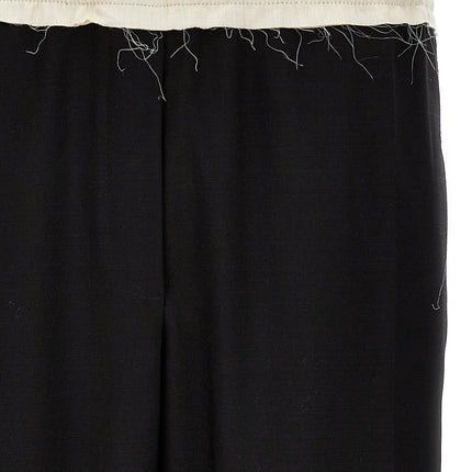 WALES BONNER Bicolor Wool Casual Pants