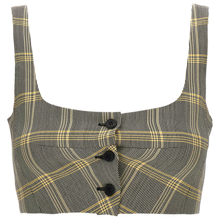 Marni Multicolor Virgin Wool Sleeveles T-Shirt