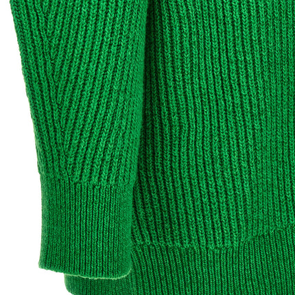 Jil Sander Bicolor Cotton Cardigan