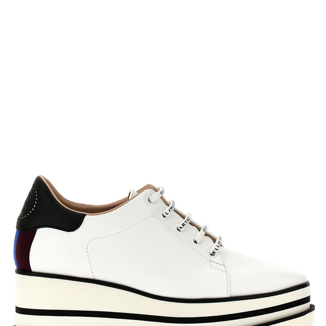Stella McCartney Bicolor Polyethylene Wedge Sandals