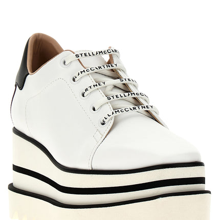 Stella McCartney Bicolor Polyethylene Wedge Sandals
