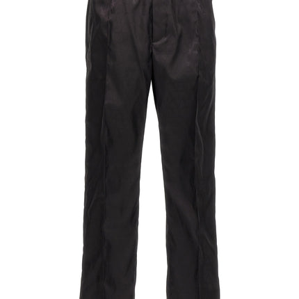 Valentino Garavani Black Polyamide Casual Pants