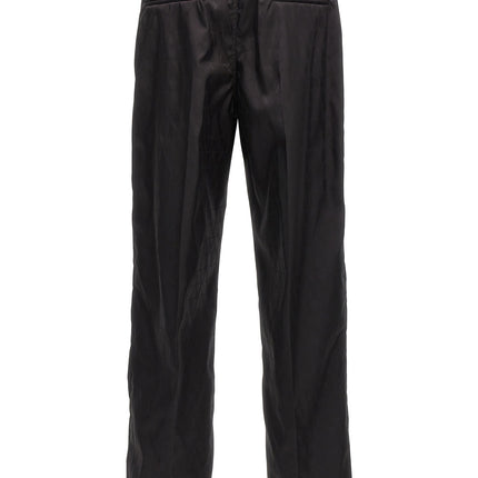 Valentino Garavani Black Polyamide Casual Pants