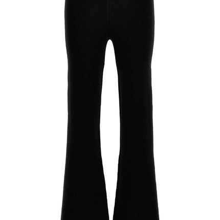 Alexander Wang Black Wool Casual Pants