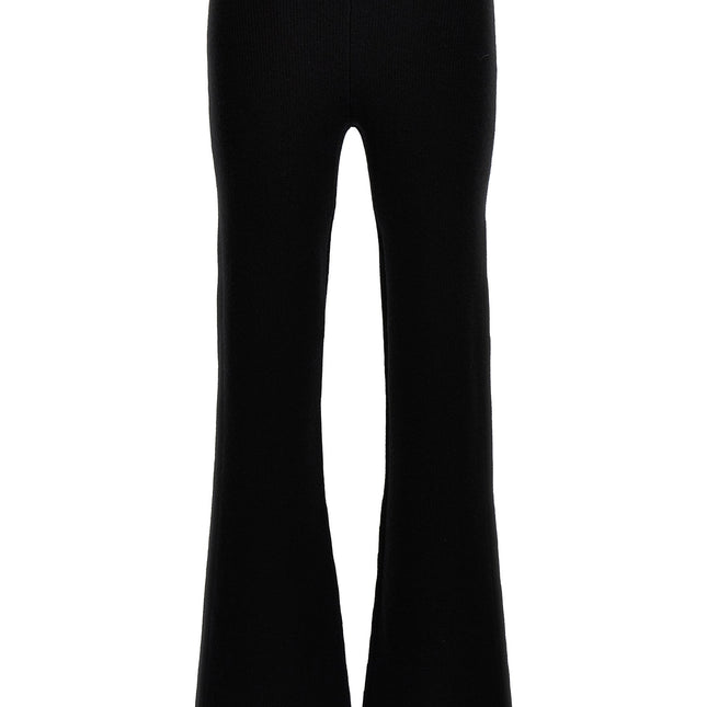 Alexander Wang Black Wool Casual Pants