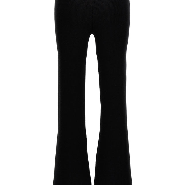 Alexander Wang Black Wool Casual Pants
