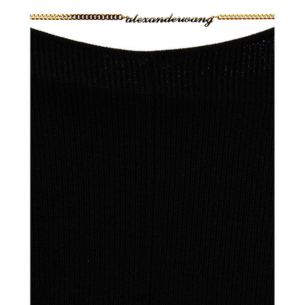 Alexander Wang Black Wool Casual Pants