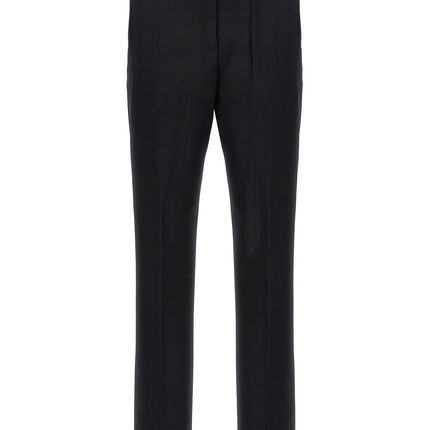 The Attico Black Virgin Wool Dress Pants