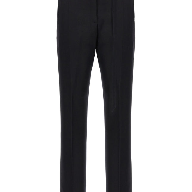 The Attico Black Virgin Wool Dress Pants