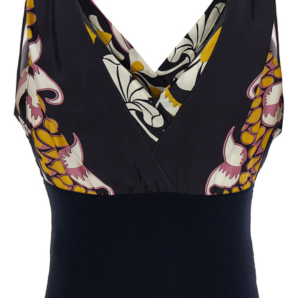 Tory Burch Black Silk Tank Tops