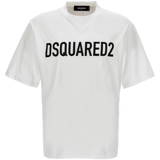 Dsquared² Bicolor Cotton T-Shirt