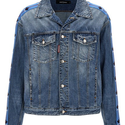 Dsquared² Blue Cotton Denim Jacket