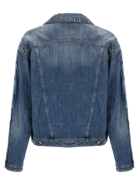 Dsquared² Blue Cotton Denim Jacket