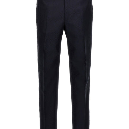 Etro Blue Cotton Dress Pants