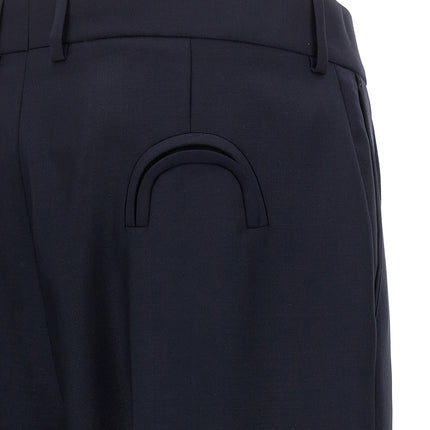 Blazé Milano Blue Virgin Wool Pants