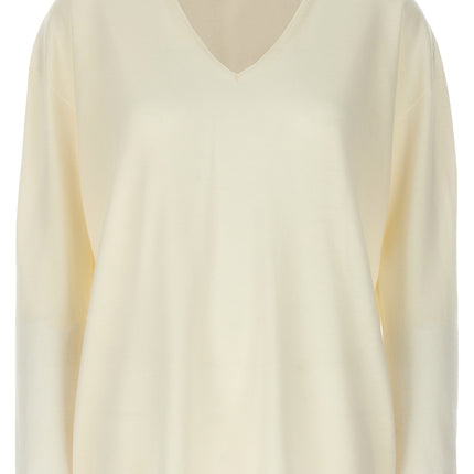 Max Mara White Cashmere Cardigan