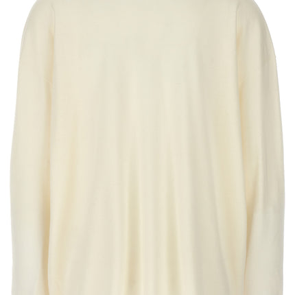 Max Mara White Cashmere Cardigan
