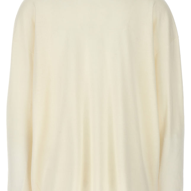 Max Mara White Cashmere Cardigan