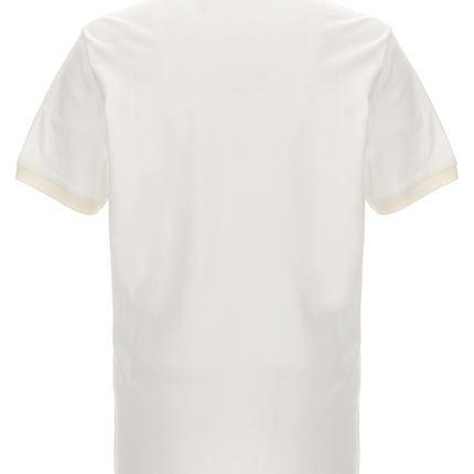 Etro White Cotton Polo Shirt
