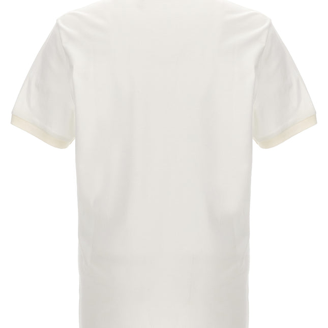 Etro White Cotton Polo Shirt