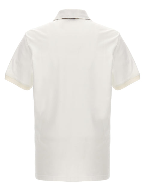 Etro White Cotton Polo Shirt