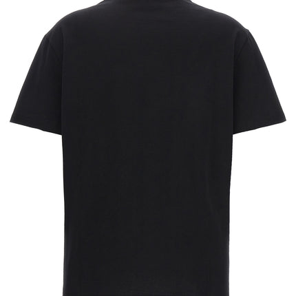 Etro Black Cotton T-Shirt