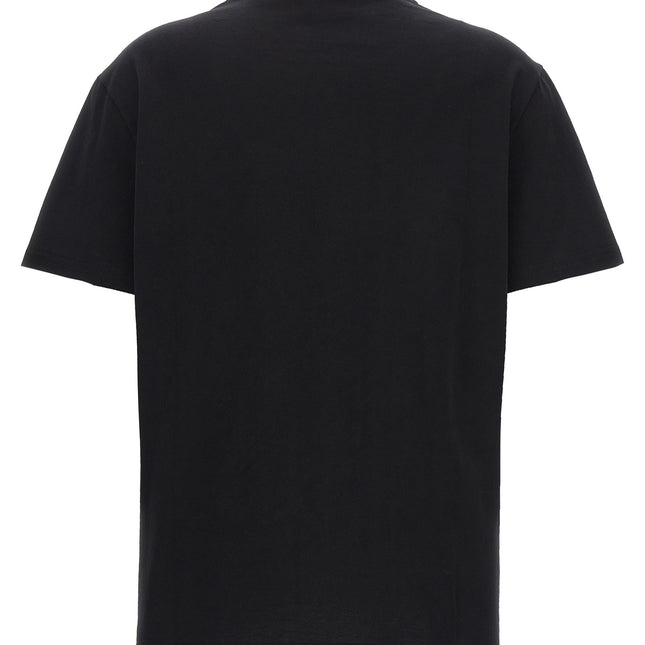 Etro Black Cotton T-Shirt