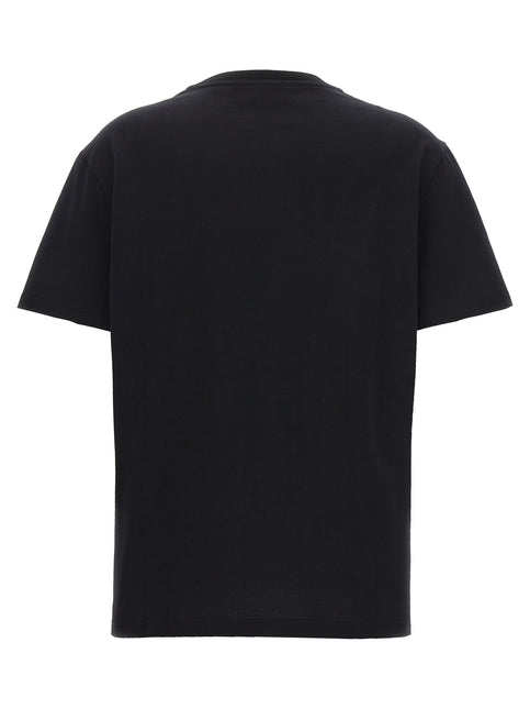 Etro Black Cotton T-Shirt