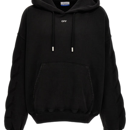 Off-White Gray Cotton Sweatshirt