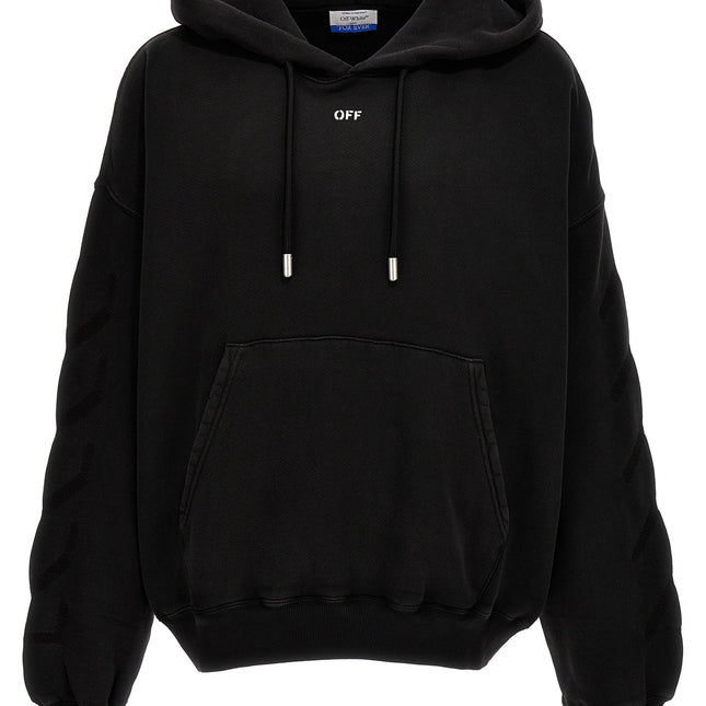 Off-White Gray Cotton Sweatshirt