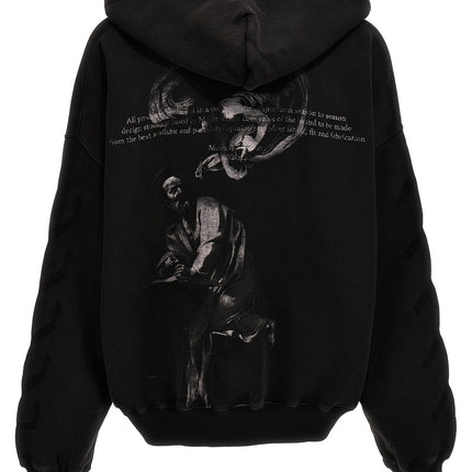 Off-White Gray Cotton Sweatshirt