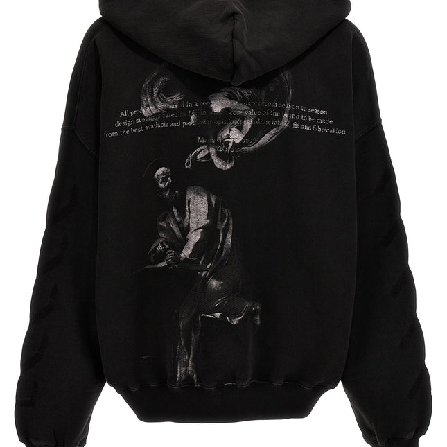Off-White Gray Cotton Sweatshirt