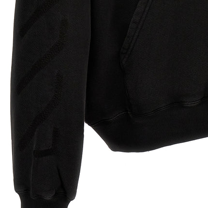 Off-White Gray Cotton Sweatshirt