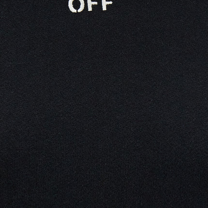 Off-White Black Cotton Hoodie