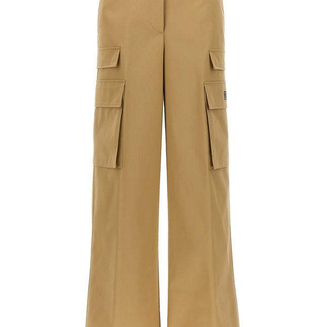 Versace Beige Cotton Cargo Pants