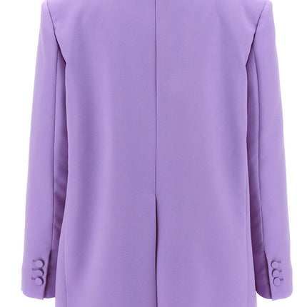 The Andamane Purple Polyester Blazer