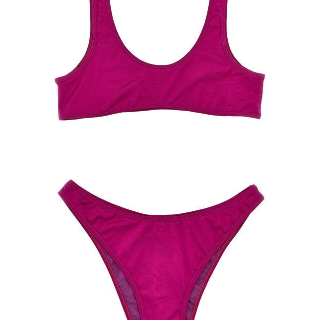 REINA OLGA Purple Polyamide Bikini