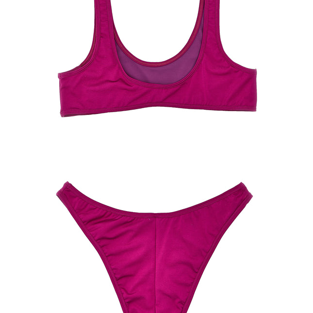REINA OLGA Purple Polyamide Bikini