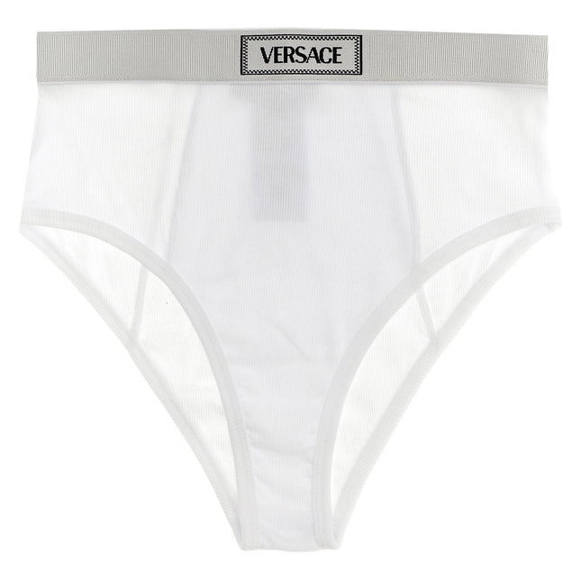 Versace White Cotton Briefs