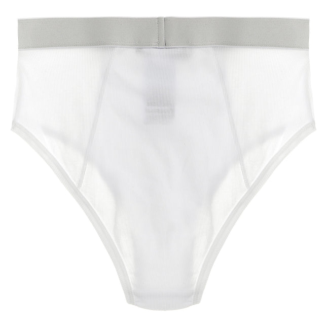 Versace White Cotton Briefs