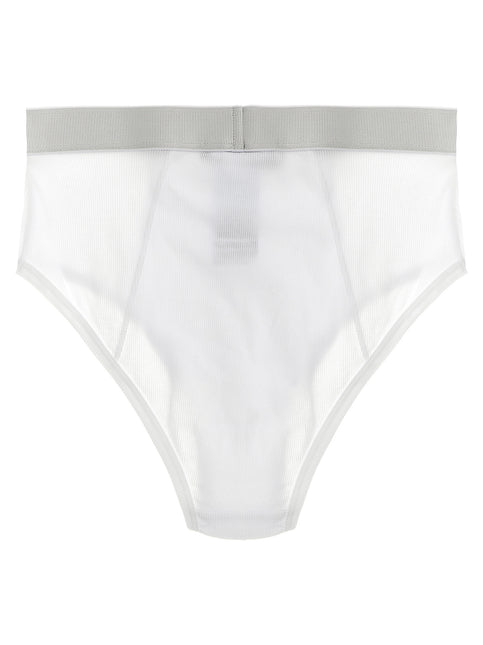 Versace White Cotton Briefs