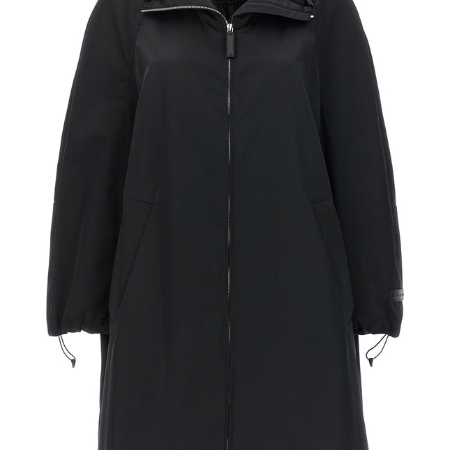 Marni Black Polyester Parka