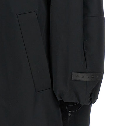Marni Black Polyester Parka