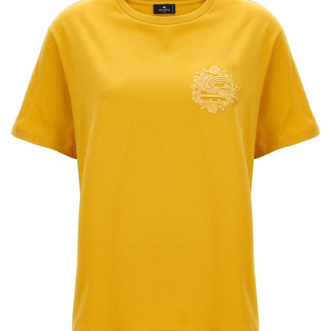 Etro Bicolor Cotton T-Shirt