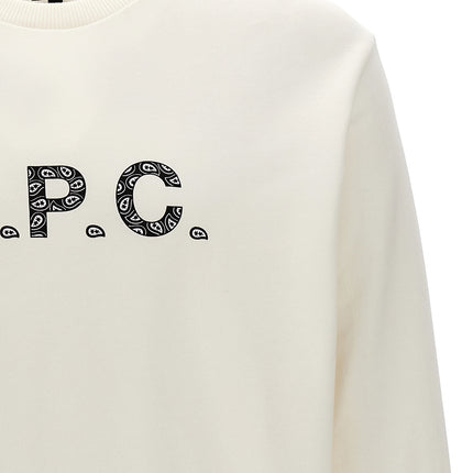 A.P.C. Bicolor Cotton Sweatshirt