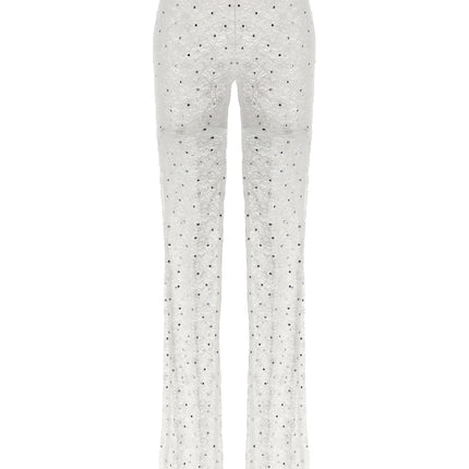 Alessandra Rich White Polyamide Leggings
