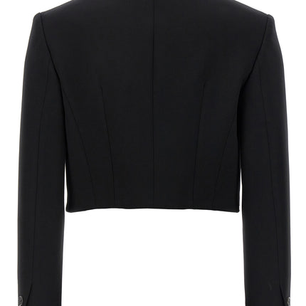 Dsquared² Black Polyester Full-Length Jacket